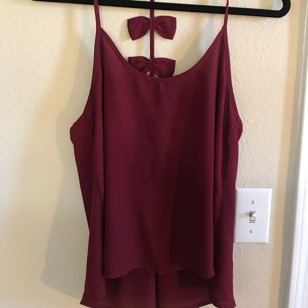 Forever 21 Maroon Top